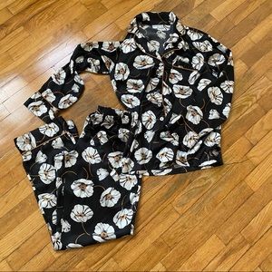 Silky Satin Pajama Set